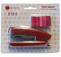 Mini Stapler and Pink Staples