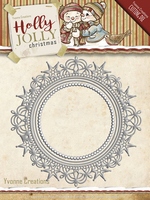 Yvonne Creations Holly Jolly Cutting Die - Nesting Frame