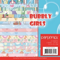 Yvonne Creations Bubbly Girls Paper Pack 6 x 6