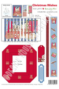 Design House Double Take Papers - Christmas Wishes 'Dear Santa & Santa Stop Here'